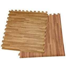 Beveled Faux Wood Interlocking Trade Show Flooring