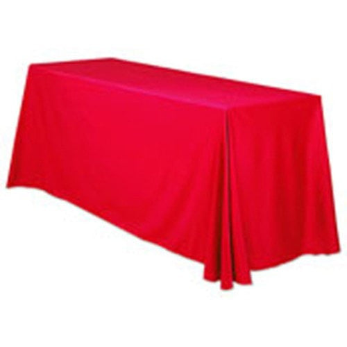 Unprinted Table Throws 8' x 30" - Trade Show Joe