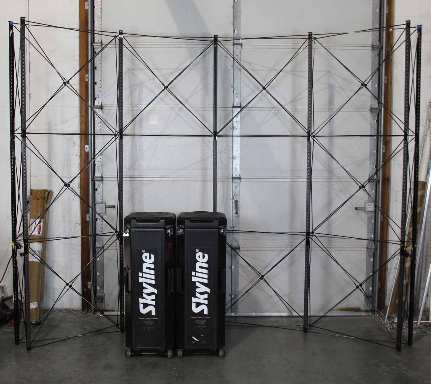 Skyline Mirage Plus Self-locking Pop-up Trade Show Display - Used