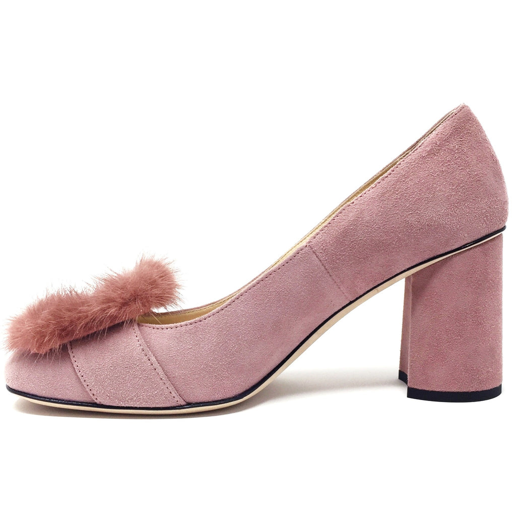 dusty rose pumps