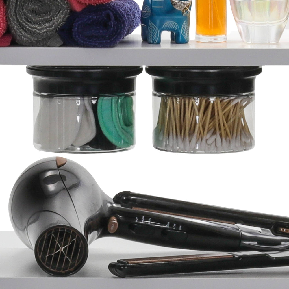 Bathroom Under Sink Cabinet Organizer. Perfect for QTips, Rounds and F –  Vascito