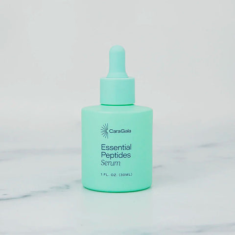 CaraGala Essential Peptides serum bottle