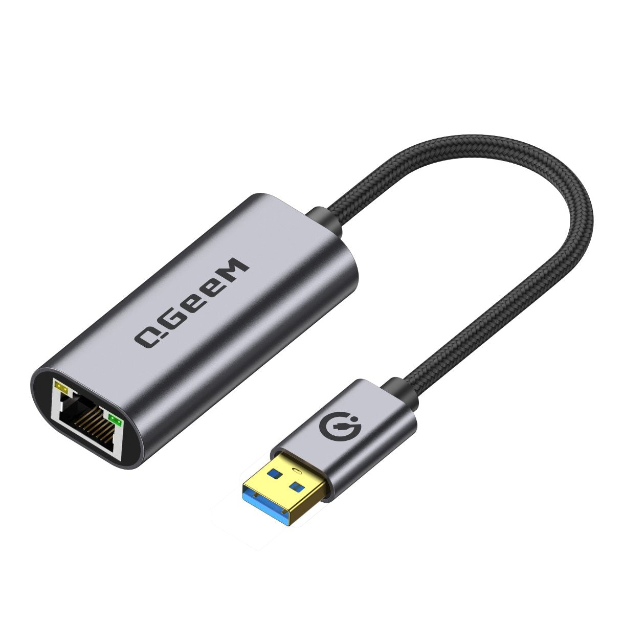 Plugable 2.5GB USB Ethernet Adapter for Laptop, 2-in-1 Cable, USB 2.5GB  Ethernet Adapter, USB-C and USB Compaitble, USB-C to RJ45 2.5 Gigabit LAN