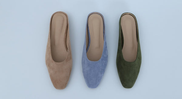 Terarosa Suede Mules-holiholic.com