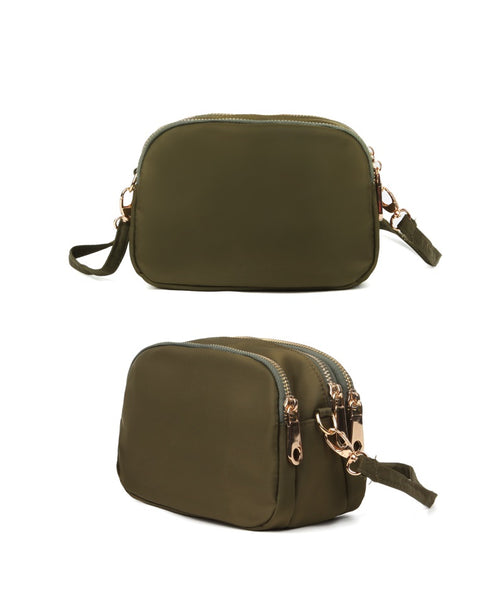 Dual Zip Mini Cross Bag-holiholic.om