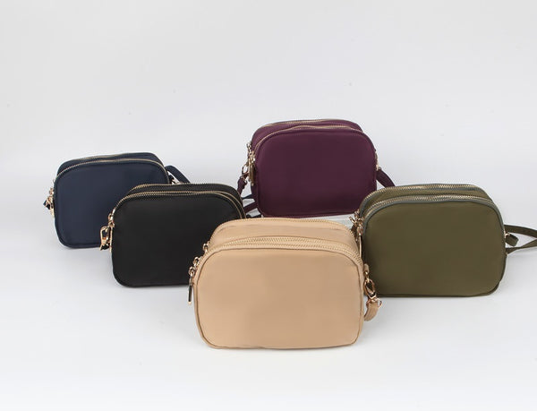 Dual Zip Mini Cross Bag-holiholic.om