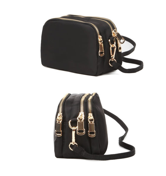 Dual Zip Mini Cross Bag-holiholic.om