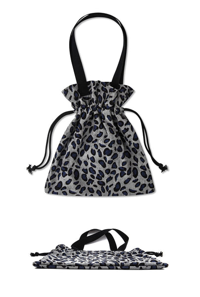 Leopard String Bucket Bag-holiholic.com