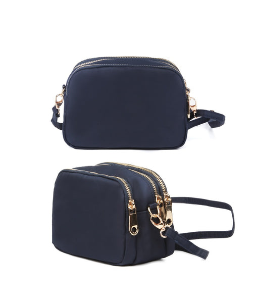 Dual Zip Mini Cross Bag-holiholic.om