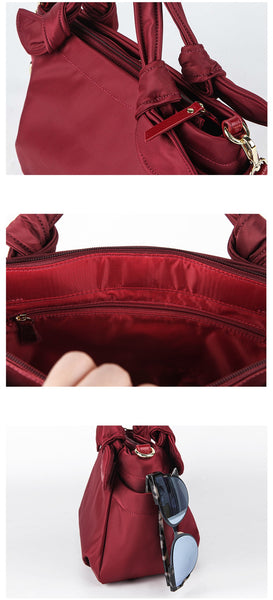 Ava Bow Décor Hand Bag-holiholic.com