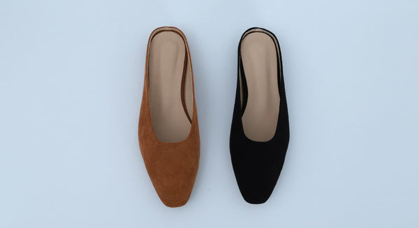 Terarosa Suede Mules-holiholic.com