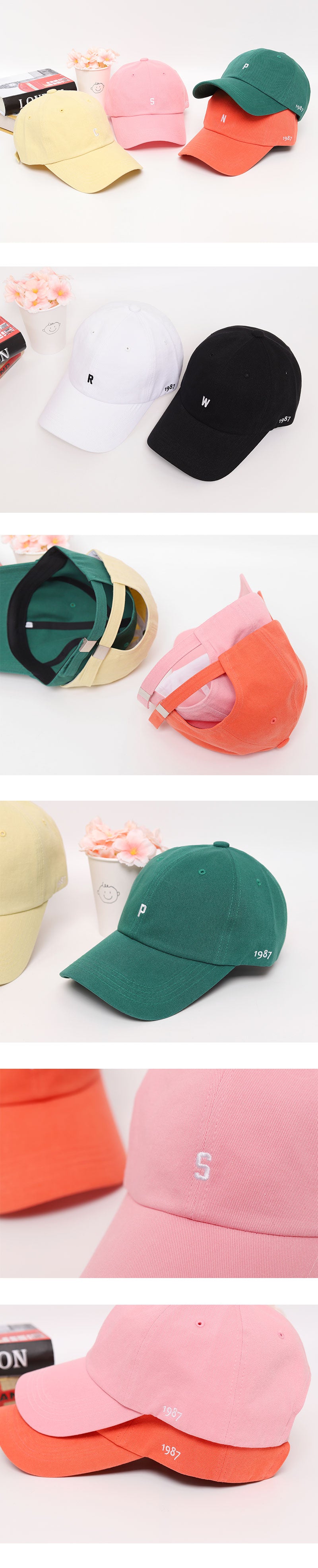 Mini Initial Ball Cap-holiholic.com