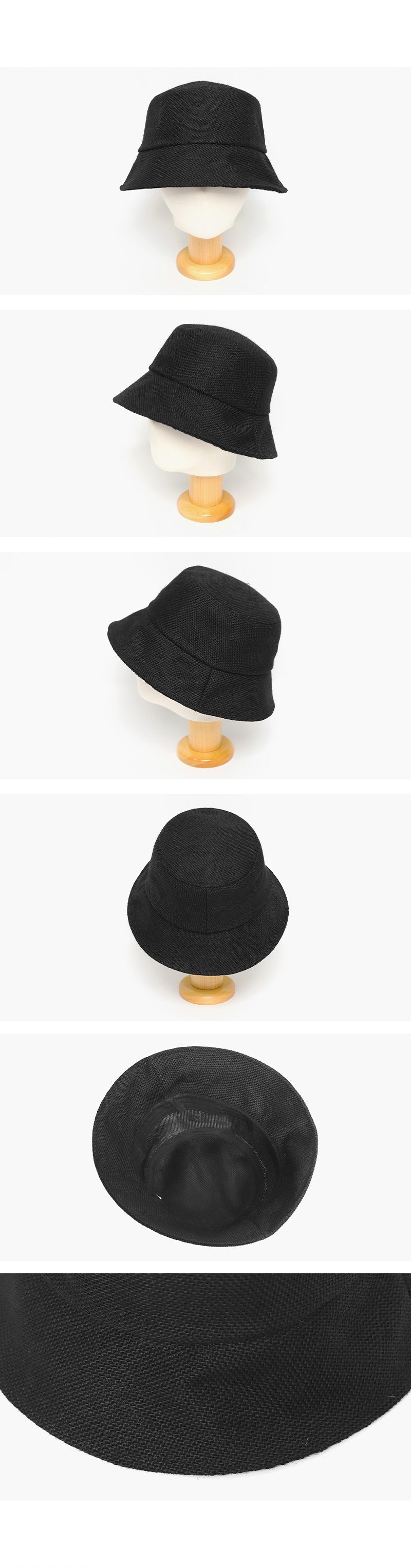 Simple Linen Bucket Hat-holiholic.com