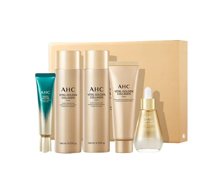 [AHC] Vital Golden Collagen Skincare Set-Holiholic