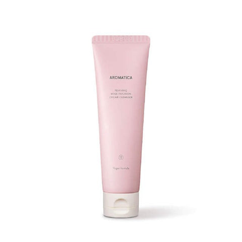 [AROMATICA] Reviving Rose Infusion Cream Cleanser-Holiholic