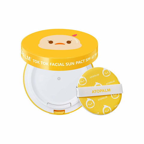 [ATOPALM] Tok Tok Facial Sun Pact SPF43 PA+++-Holiholic