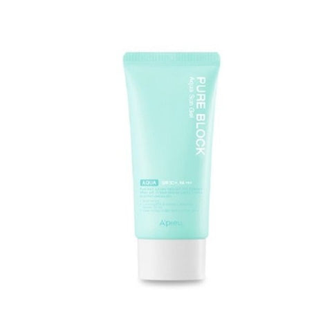 [A’PIEU] Pure Block Aqua Sun Gel SPF50+ PA+++ -Holiholic