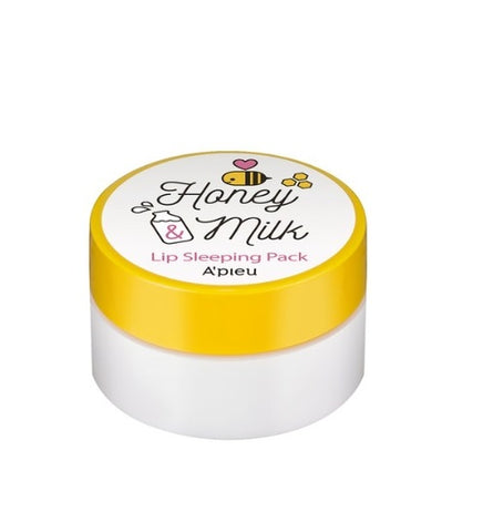 [A’pieu] Honey & Milk Lip Sleeping Pack-Holiholic