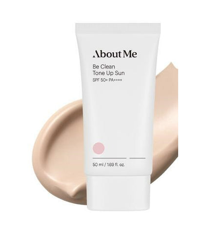 [About Me] Be Clean Tone Up Sun SPF 50+ PA++++ -Holiholic