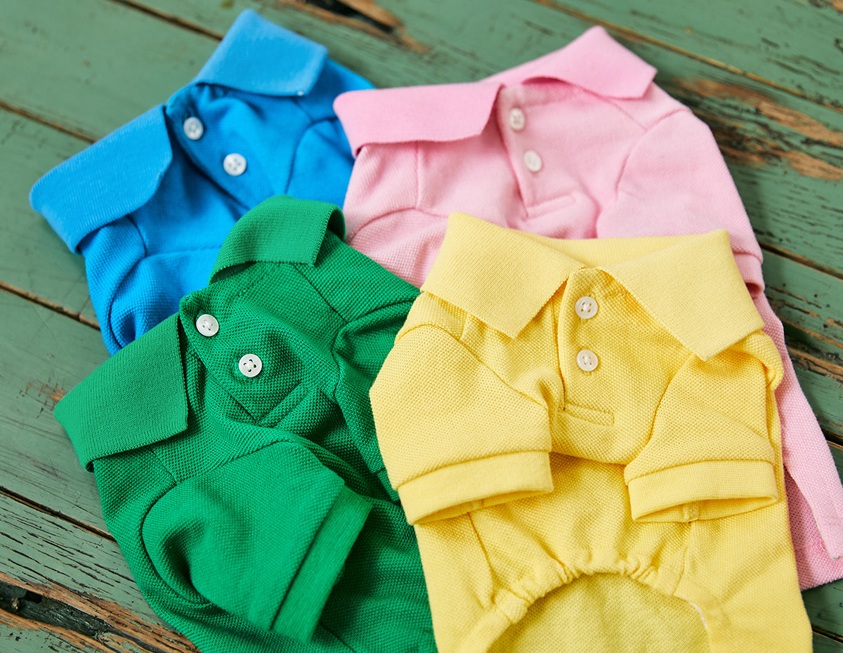 [BENNYS] Classic Collar T-Shirt -#Yellow-holiholic.com