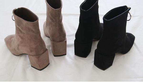 Bell Ring Ankle Boots-holiholic.com