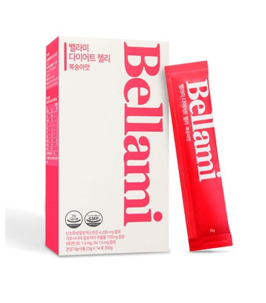 [Bellami] Diet Jelly #Peach Flavor 14 Sticks-Holiholic