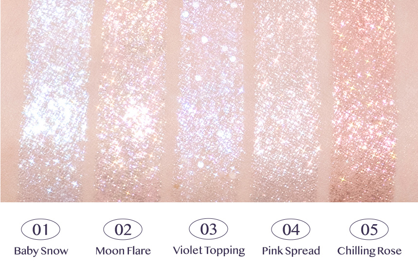 [CLIO] Moon Glass Liquid Glitter-Holiholic