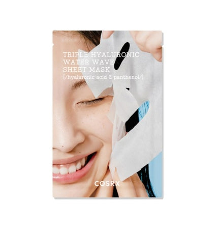 [COSRX] Hydrium Triple Hyaluronic Water Wave Sheet Mask-Holiholic