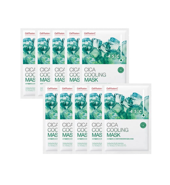 [Cell Fusion C] Post Alpha Cica Cooling Mask Sheet 10P-Holiholic