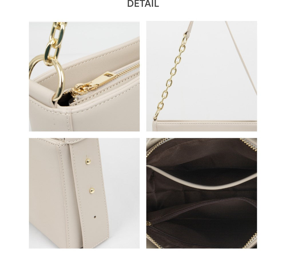 Chain Point Strap Square Bag-holiholic.com