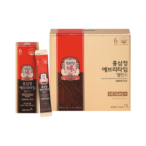 [CheongKwanJang] Korean Red Ginseng Extracts Everytime Balance 30 Pack-Holiholic