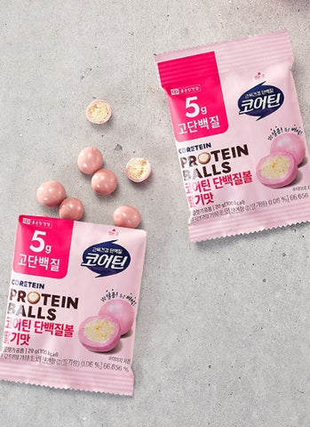 [Chong Kun Dang] Coretein Protein Ball #Strawberry Flavor-Holiholic
