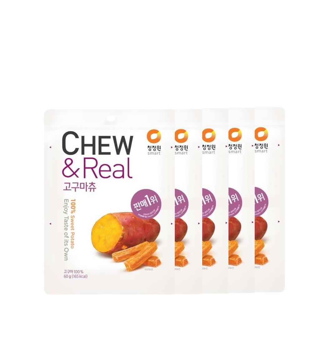 [Chung Jung One] Chew & Real Sweet Potato 5 Packs-Holiholic