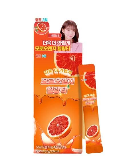 [Deepte] 3-Day Moro Orange Healing Tea 10 Sticks-Holiholic