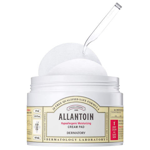 [Dermatory] Allantoin Hypoallergenic Moisturizing Cream Pad-Holiholic