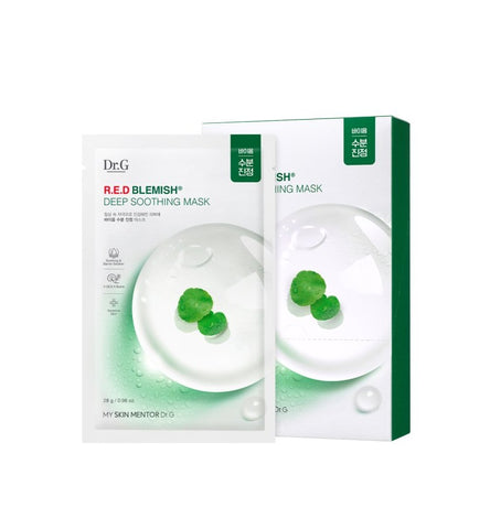 [Dr.G] Red Blemish Deep Soothing Mask 10ea-Holiholic