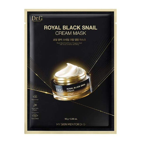 [Dr.G] Royal Black Snail Cream Mask Sheet-Holiholic