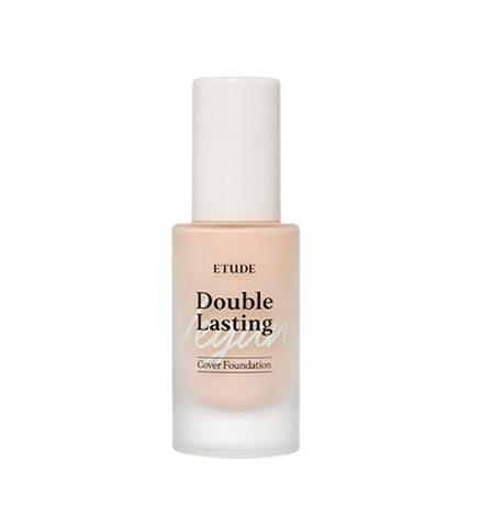 [ETUDE HOUSE] Double Lasting Vegan Cover Foundation -Holiholic