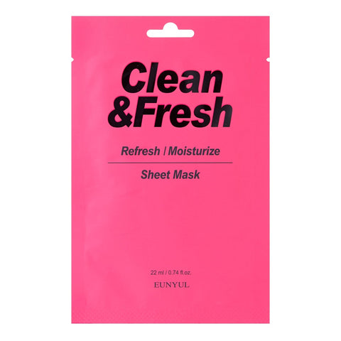 [EUNYUL] Clean & Fresh Refresh  Moisturize Sheet Mask-Holiholic