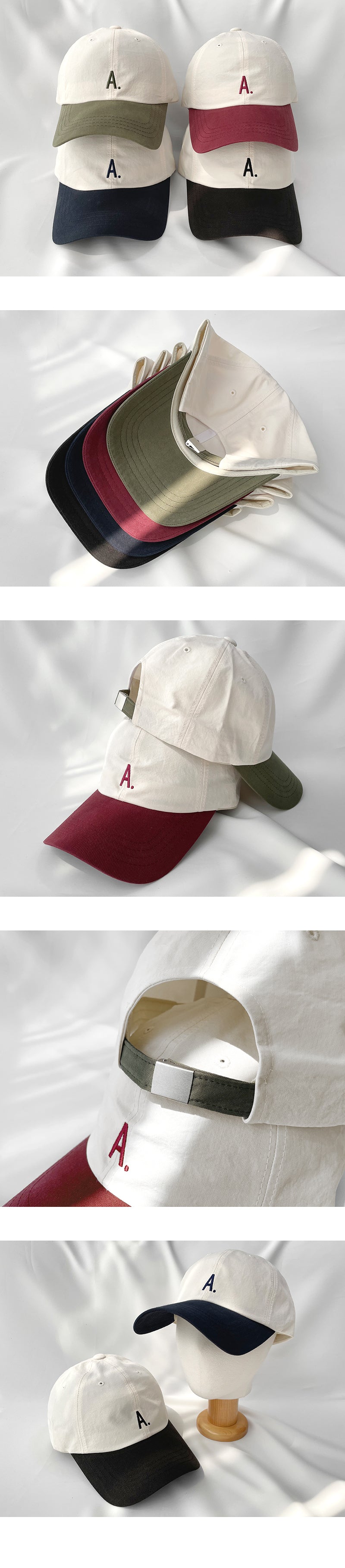 Embroidered Two Tone Baseball Hat-Holiholic