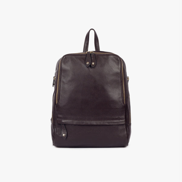 Enzo Flatz Leather Backpack-holiholic.com