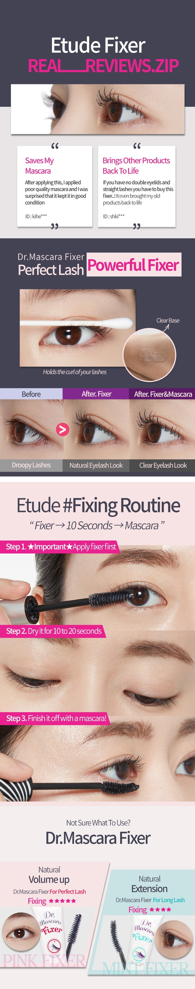 [Etude House] Dr. Mascara Fixer 6ml