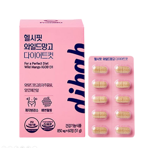 [FromBIO] Dibab Healthy Fit Wild Mango Diet Cut 60 Tablets-Holiholic