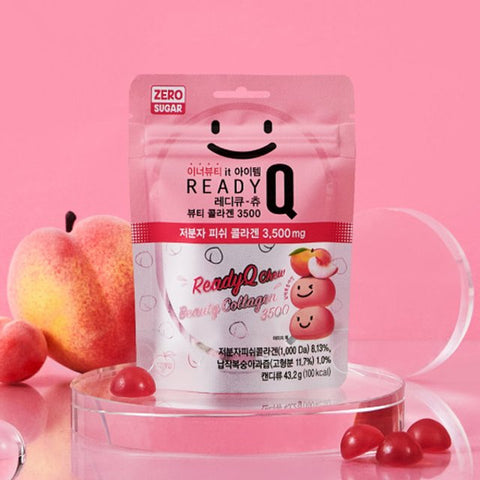 [HANDOK] NEW Ready Q Chew Beauty Collagen 3500 X 1Packs-Holiholic