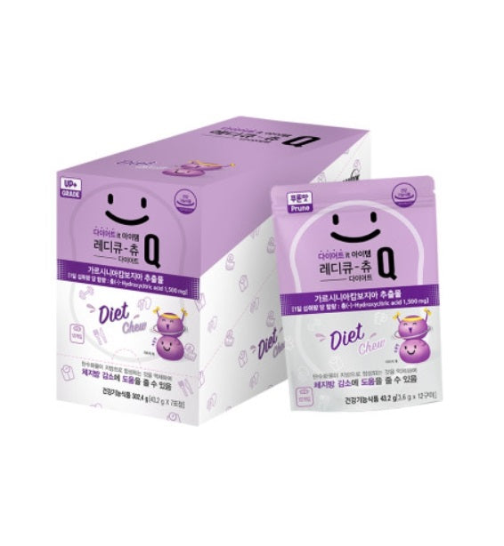 [HANDOK] Upgraded Ready Q Chew Diet Prune Flavor 7 packs-Holiholic