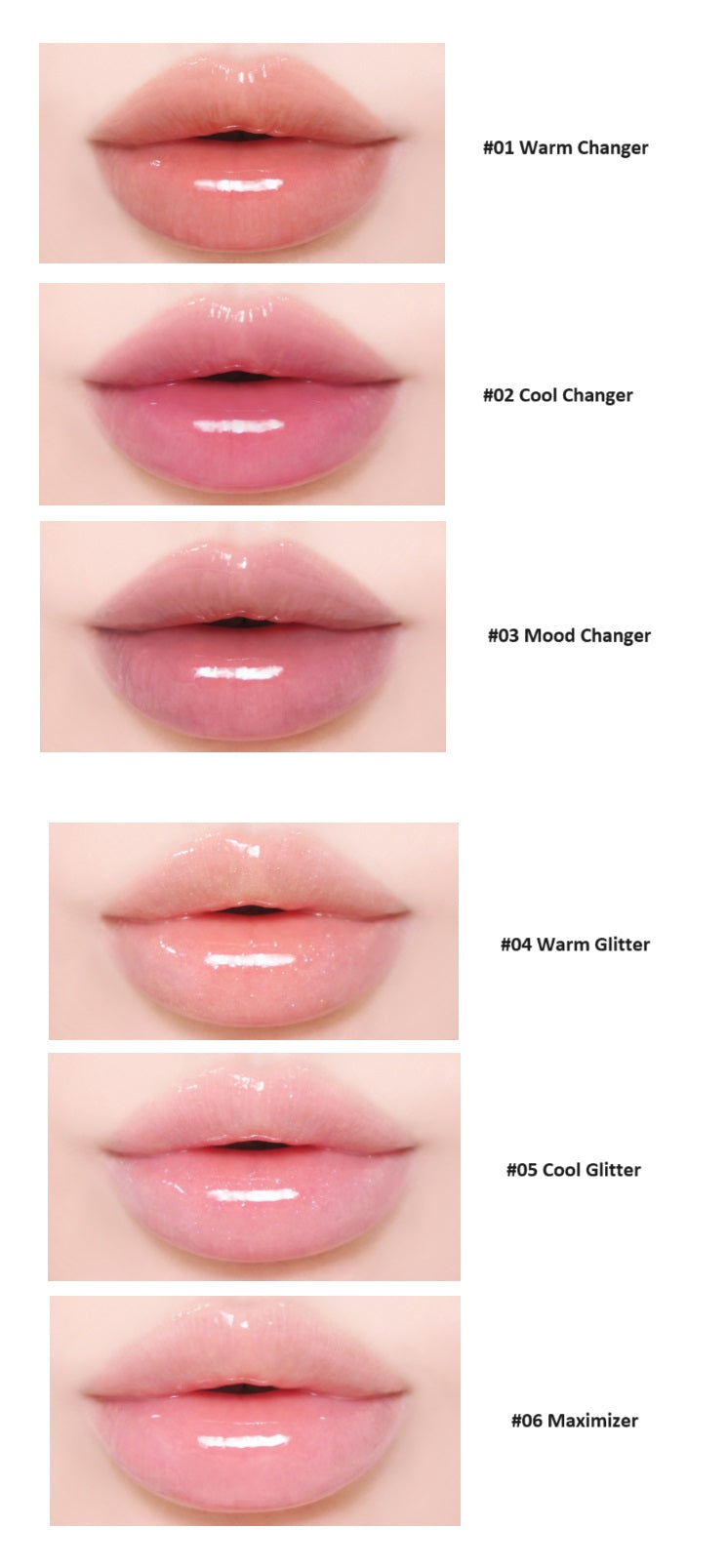 [Heart Percent] Dote On Mood Top Coating Lip Plumper-Holiholic