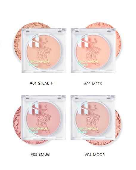 [Holika Holika] UNCOMMON TIGER Be Peppy Blusher-Holiholic