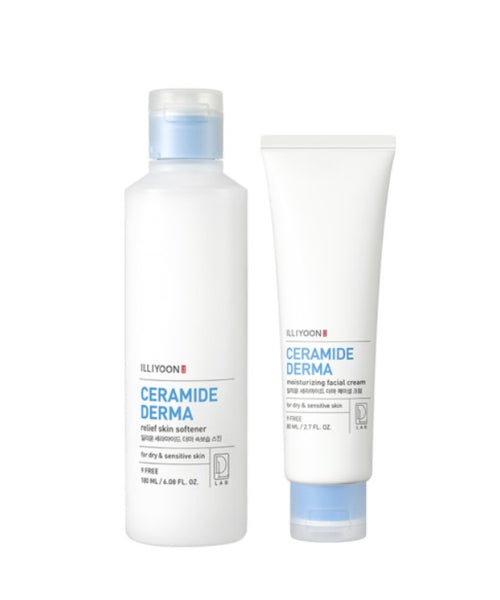 [ILLIYOON] Ceramide Derma Basic Skincare Set-Holiholic