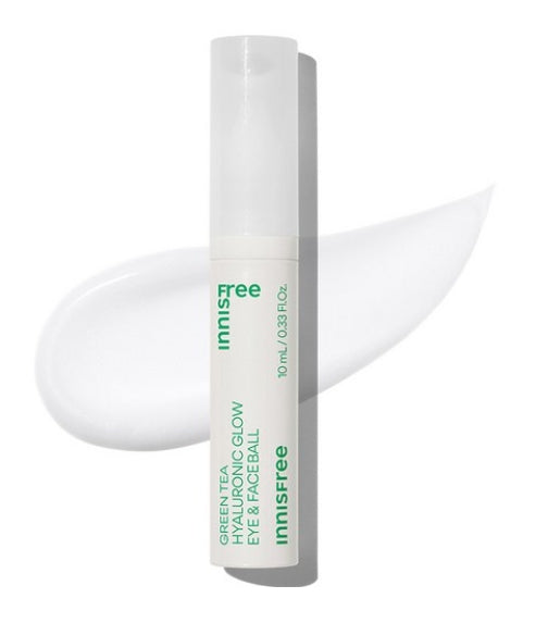 [Innisfree] Green Tea Hyaluronic Glow Eye & Faceball 10ml-Holiholic