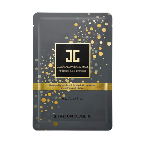 [JAYJUN] Gold Snow Black Mask-Holiholic